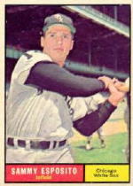 1961 Topps Baseball Cards      323     Sammy Esposito